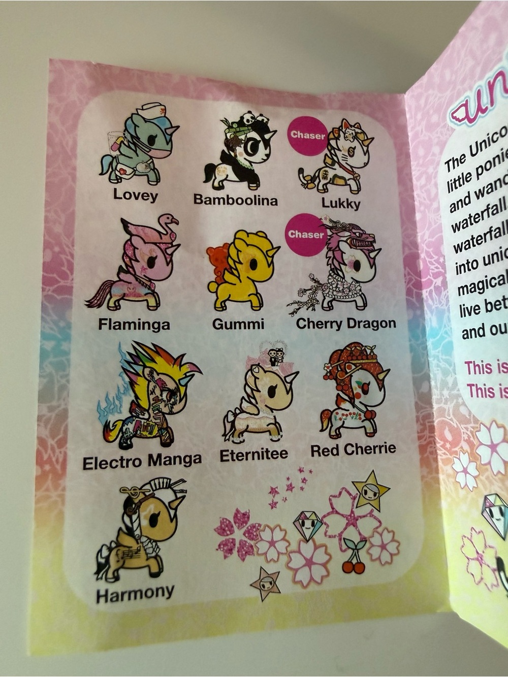 GUMMI Bear Unicorno Tokidoki Series X New Open Blind Box Collectible - Picture 5 of 6